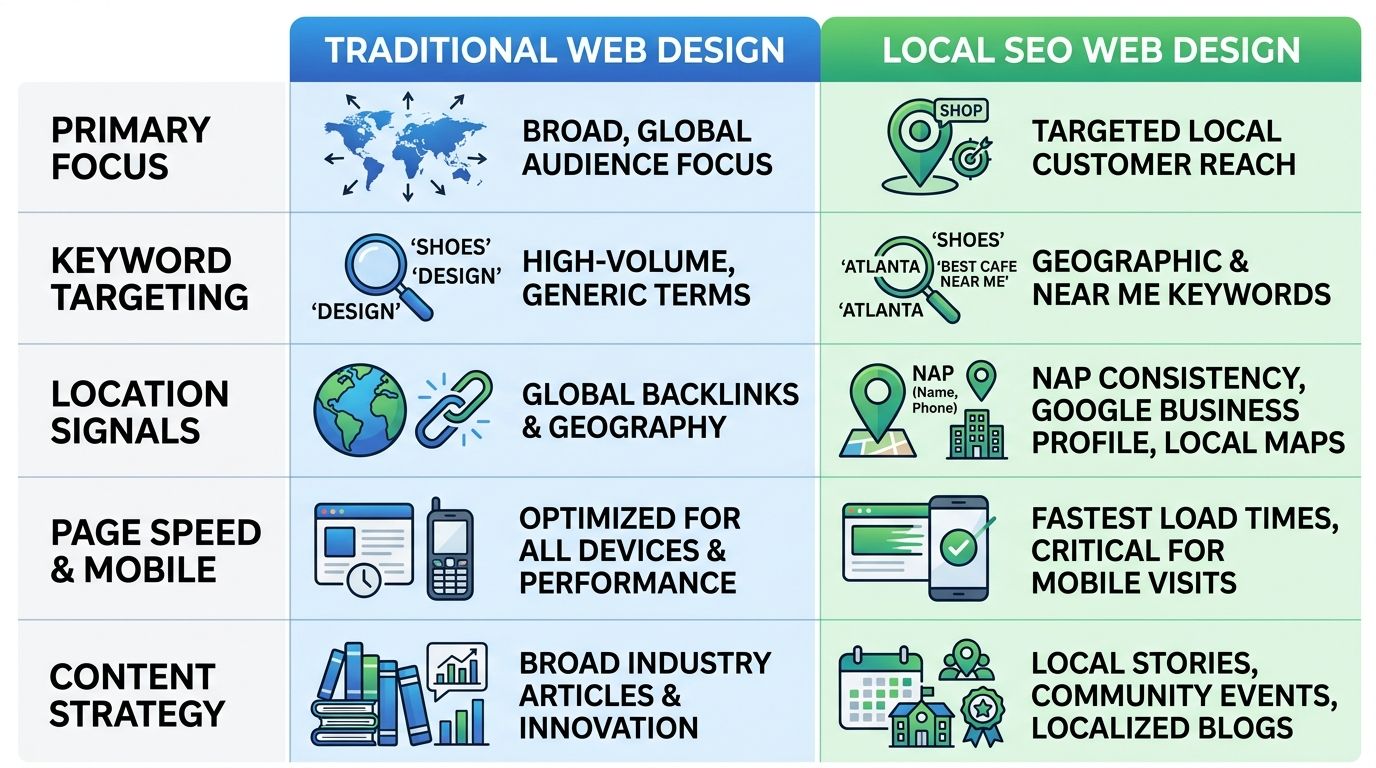 Local SEO Web Design: Boost Rankings and Sales