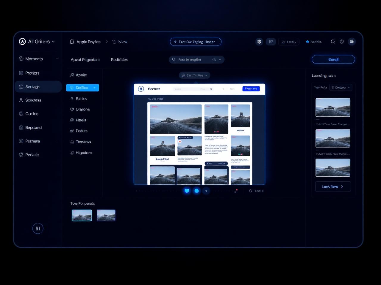 AI-Generated Landing Pages