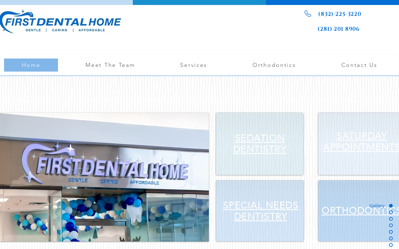 First Dental Home — screenshot of their official website