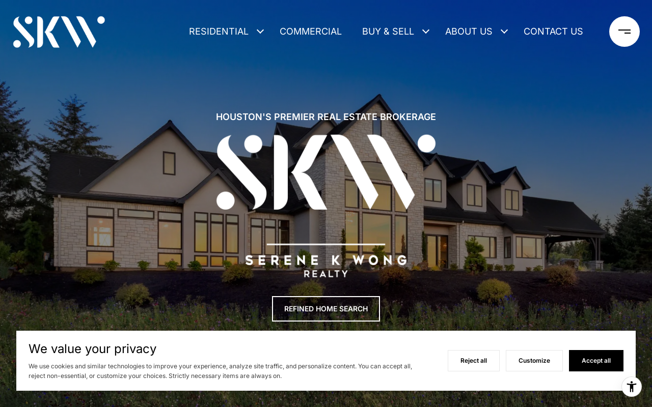 SKW Realty — screenshot of their official website
