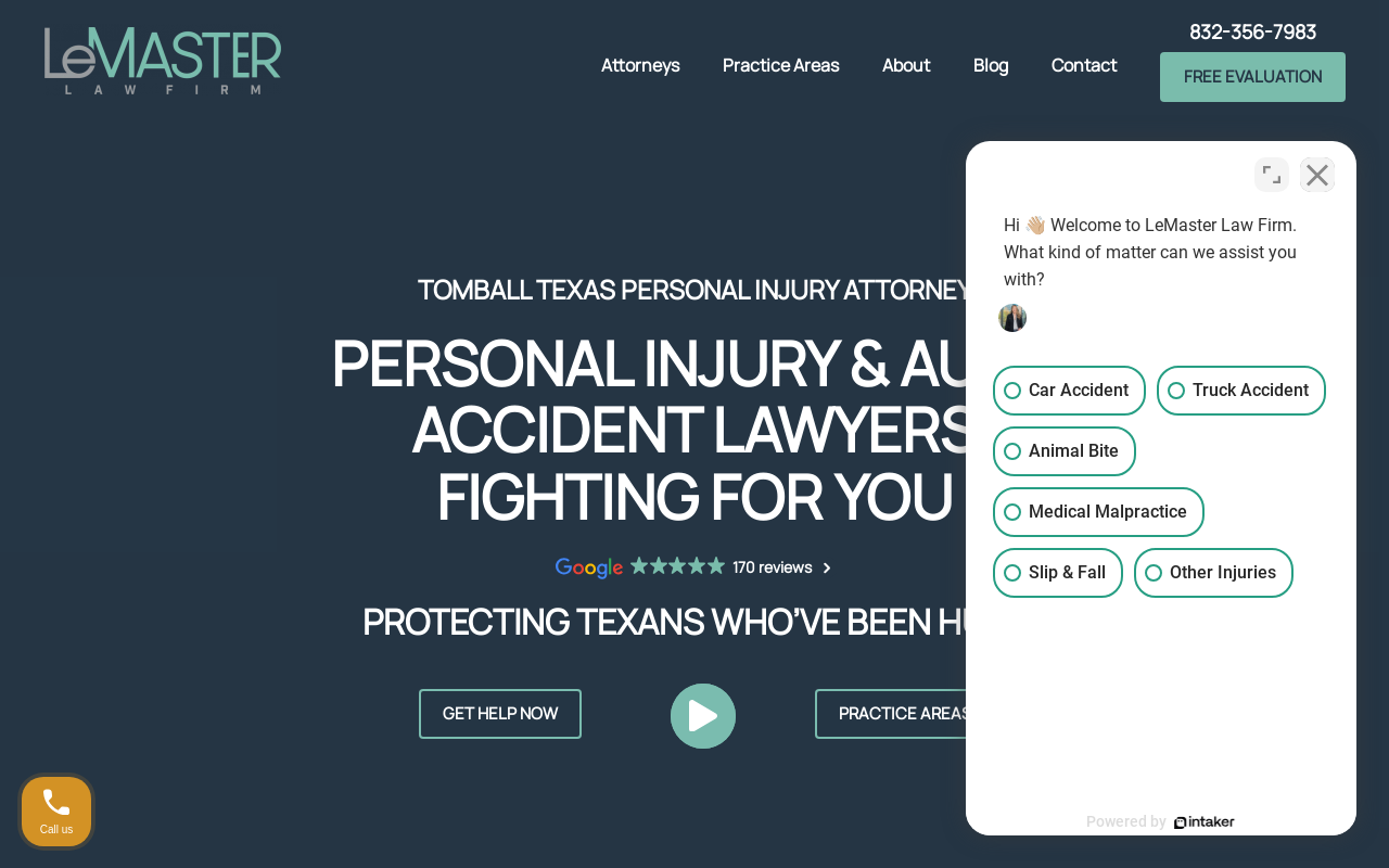 LeMaster Law Firm — screenshot of their official website