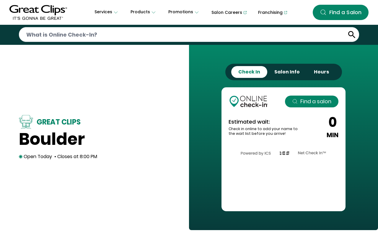 Great Clips — screenshot of their official website