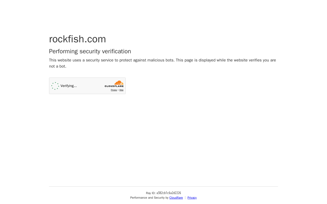 Rockfish Seafood & Grill — screenshot of their official website