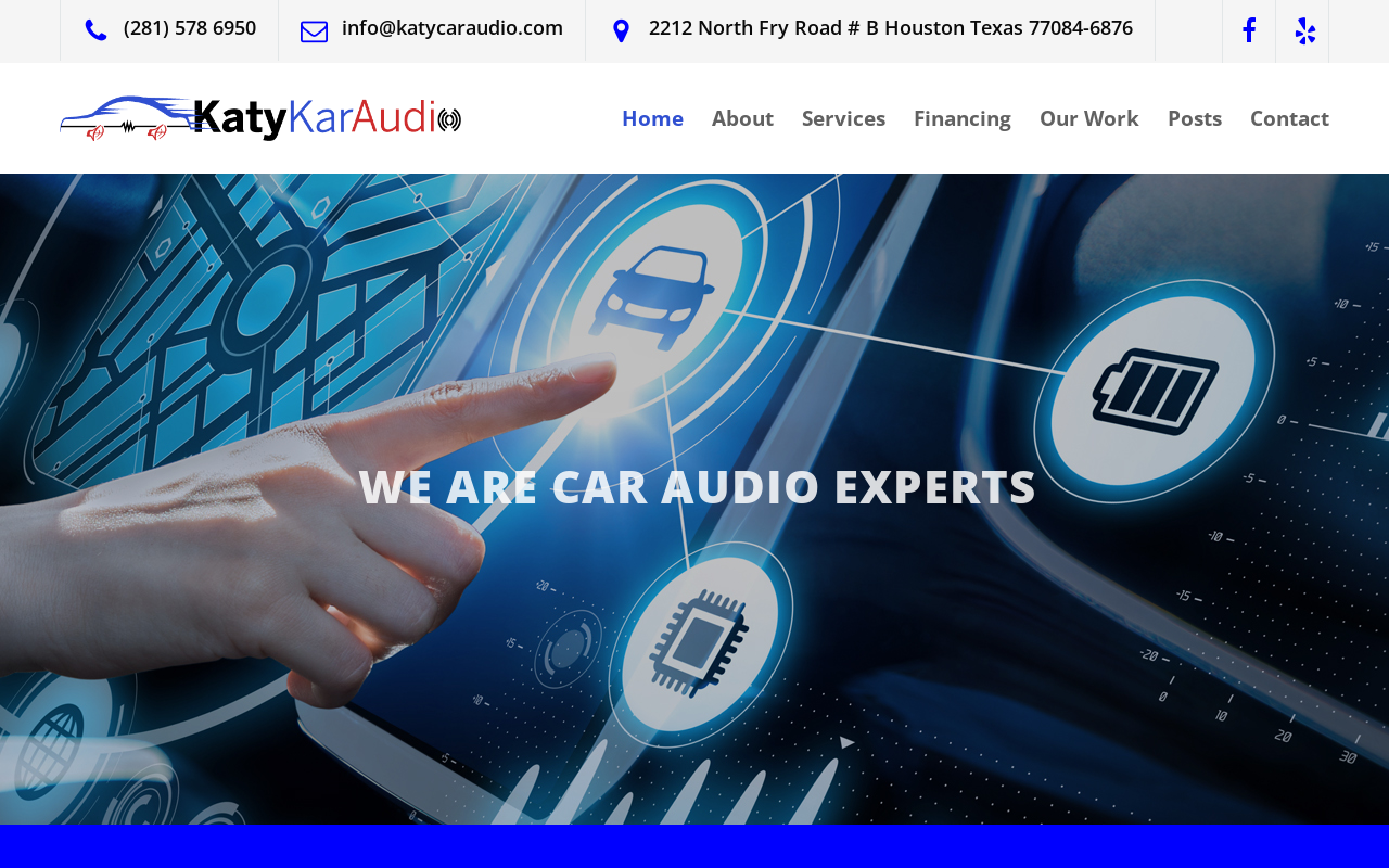 Katy Kar Audio — screenshot of their official website