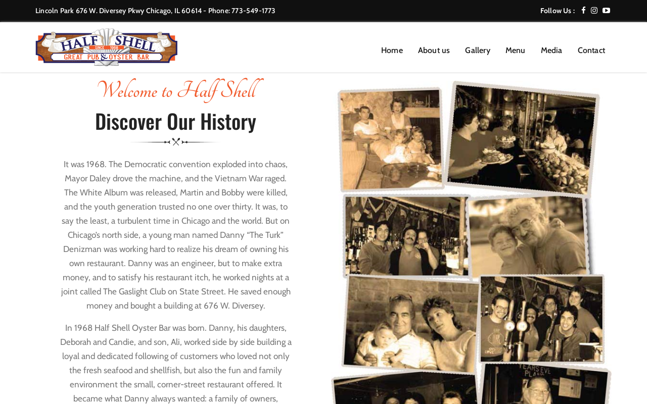 Half Shell — screenshot of their official website