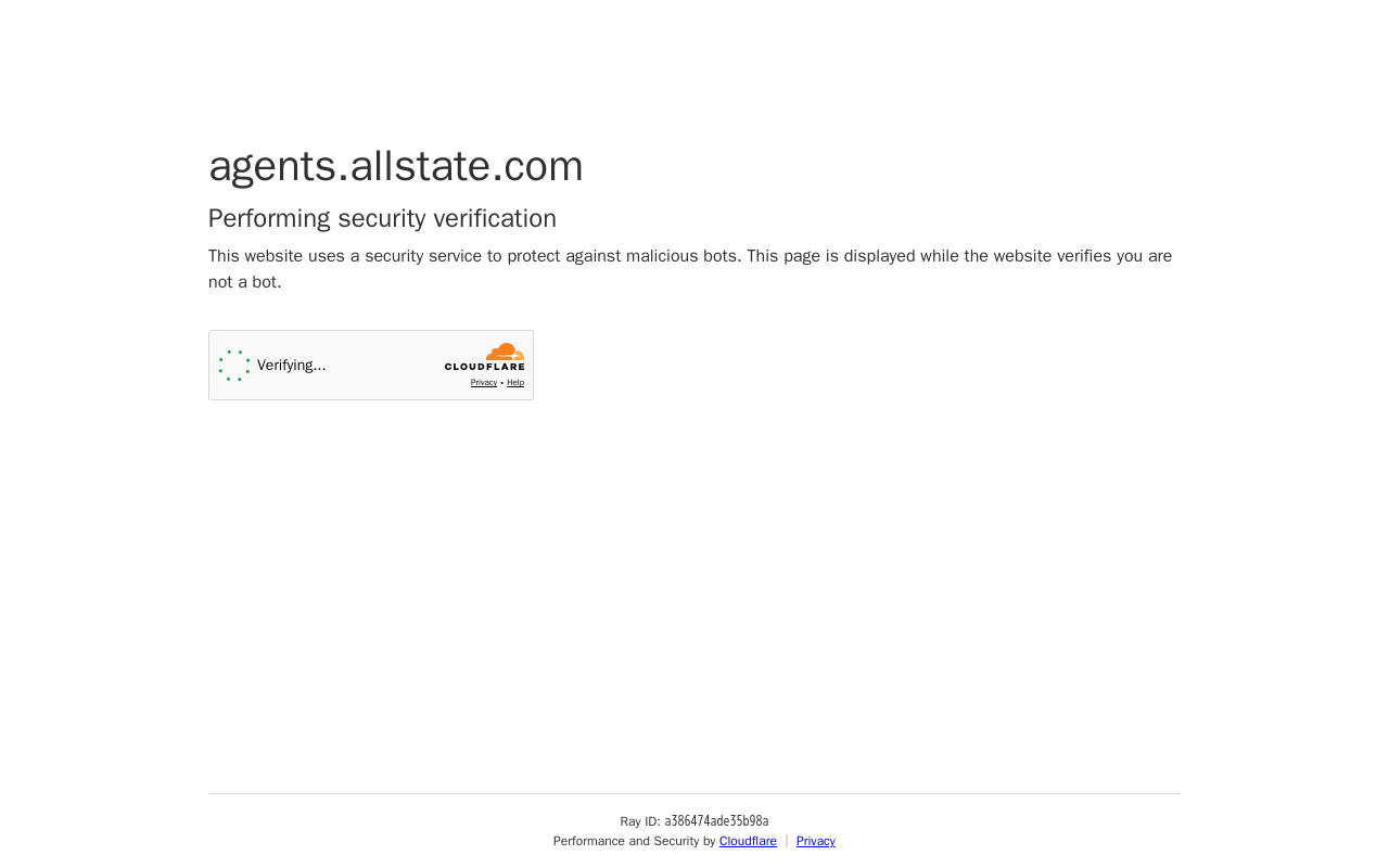 Allstate Insurance Agent: Todd Bellview — screenshot of their official website