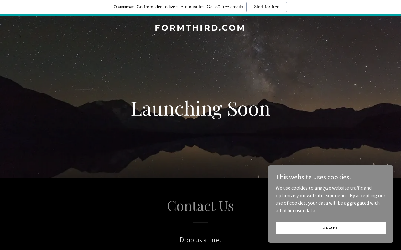 Form Third — screenshot of their official website
