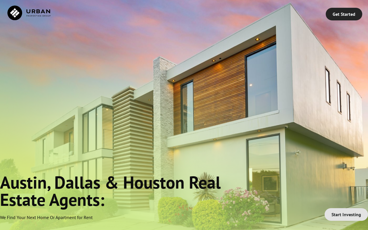 ULR Properties — screenshot of their official website