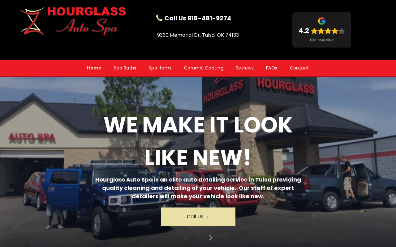 Hourglass — screenshot of their official website