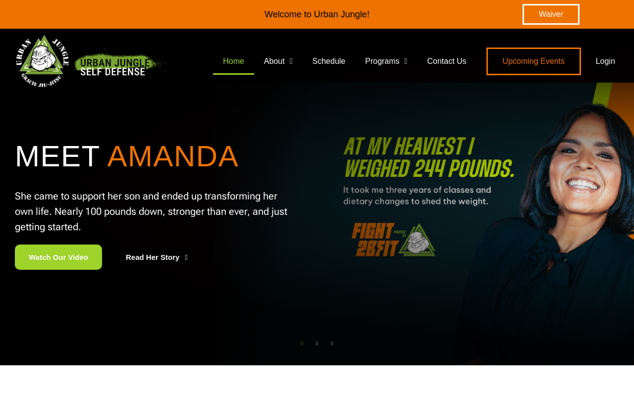 Urban Jungle Self-Defense — screenshot of their official website